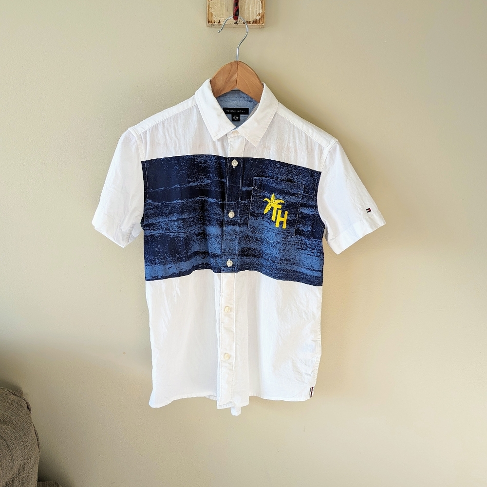Youth Tommy Hilfiger Short Sleeve Shirt